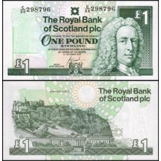 Scotland Escócia P-351e.2 Fe 1 Pound 2001 Lord Ilay