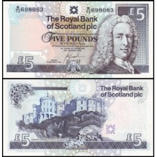Scotland Escócia P-352d.2 Fe 5 Pounds 2005 Lord Ilay
