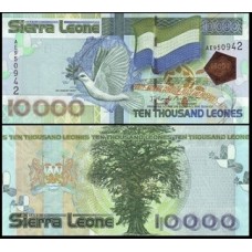 Sierra Leone Serra Leoa P-29b Fe 10.000 Leones 2007