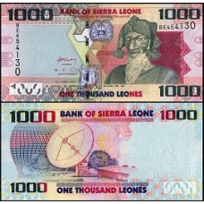 Sierra Leone Serra Leoa P-30a Fe 1.000 Leones 2010 Bai Bureh