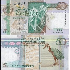 Seychelles Ilhas Seicheles P-38 Fe 50 Rupees ND (1998)