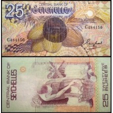 Seychelles Ilhas Seicheles P-29a Fe 25 Rupees ND (1983)