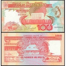 Seychelles Ilhas Seicheles P-35a Fe 100 Rupees ND (1989)