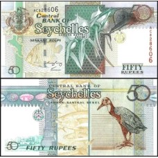Seychelles Ilhas Seicheles P-39A Fe 50 Rupees ND (2005)