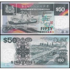 Singapore Cingapura P-36 S/Fe 50 Dollars ND (1997)