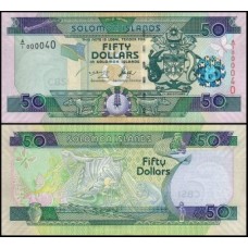 Solomon Islands Ilhas Salomão P-29a.1 Fe 50 Dollars ND (2004)