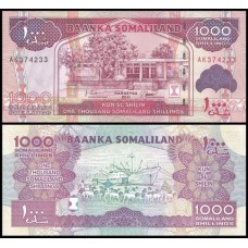 Somaliland Somalilândia P-20a Fe 1.000 Shilin 2011