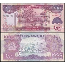 Somaliland Somalilândia P-20d Fe 1.000 Shilin 2015