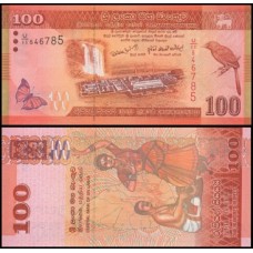 Sri Lanka P-125a.1 Fe 100 Rupees 2010