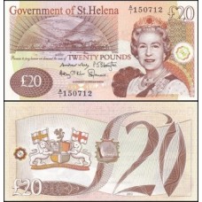 Saint Helena Santa Helena P-13b Fe 20 Pounds 2012 Rainha ♛