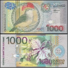 Suriname P-151 Fe 1.000 Gulden 2000 Suriname P-151 Fe 1.000 Gulden 2000