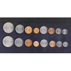 Sweden Suécia Set C/8 Moedas 1952-2009 Fc (278)