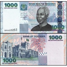 Tanzânia P-36b Fe 1.000 Shilingi ND (2006)