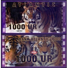 Bank Atlantic Tigres 1.000 Ur 2016 Fe Fantasia
