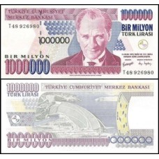 Turkey Turquia P-213a.3 Fe 1.000.000 Lira L.1970 (2002) Turkey Turquia P-213a.3 Fe 1.000.000 Lira L.1970 (2002)