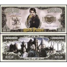Usa Estados Unidos Md-198 Fe 1 Milhão de Dollars Fantasia Harry Potter