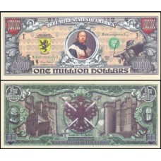 Usa Estados Unidos Md-139 Fe 1 Milhão de Dollars Fantasia Robin Hood