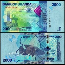 Uganda P-50a Fe 2.000 Shillings 2010