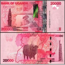 Uganda P-53g Fe 20.000 Shillings 2022