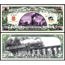 Usa Estados Unidos Md-120 Fe 3 Cents US Postal Service