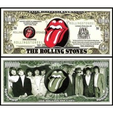 Usa Estados Unidos Md-130 Fe 1 Milhão de Dollars Fantasia Rolling Stones