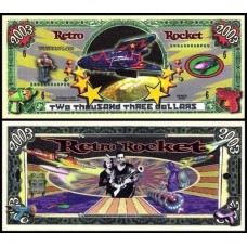 Usa Estados Unidos Md-142 Fe 2003 Dollars Retro-rocket