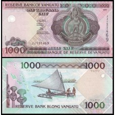 Vanuatu P-10b Fe 1.000 Vatu ND (2002)
