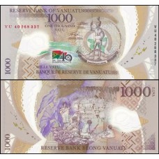 Vanuatu P-21 Fe 1.000 Vatu 2020 Comemorativa Polímero