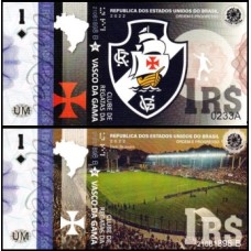 Vasco da Gama 1 Real 2022 Fantasia