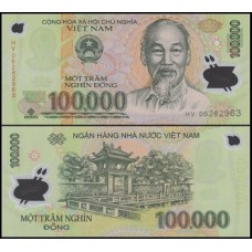 Viet Nam Vietnã P-122c Fe 100.000 Dông 2006 Polímero