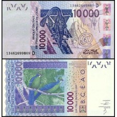 W A S Mali P-418Dm Fe 10.000 Francs 2013