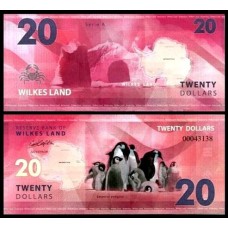Wilkes Land 20 Dollars 2014 Fe Fantasia