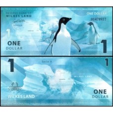 Wilkes Land 1 Dollar 2014 Fe Fantasia