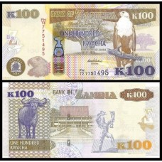 Zâmbia P-54c Fe 100 Kwacha 2014 Zâmbia P-54c Fe 100 Kwacha 2014