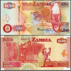 Zâmbia P-37f Fe 50 Kwacha 2007