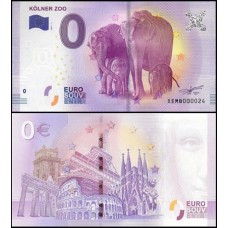 Zero Euro Kölner Zoo 2017 Oficial Fe Zero Euro Kölner Zoo 2017 Oficial Fe