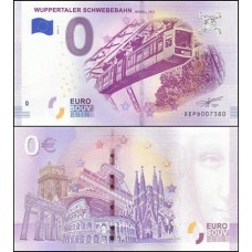 Zero Euro Wuppertaler Schwebebahn 2018 Oficial Fe