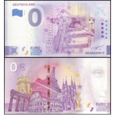 Zero Euro FIFA - Alemanha 2022 Fe - Cédula Não Oficial