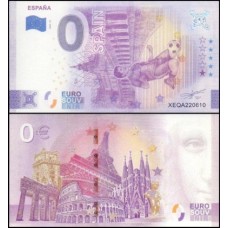 Zero Euro FIFA - Espanha 2022 Fe - Cédula Não Oficial