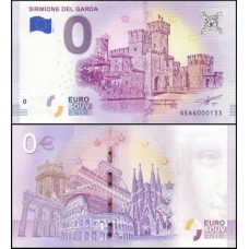 Zero Euro Sirmione del Garda Itália 2018 Oficial Fe Zero Euro Sirmione del Garda Itália 2018 Oficial Fe