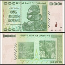 Zimbabwe P-83a Fe 1.000.000.000 Dollars 2008