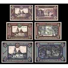 Germany Alemanha Lauchstedt K-1201 S/Fe 10, 25, 50 Pfennig 1
