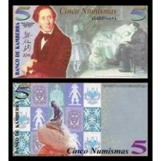 Kamberra Camberra 5 Numismas 2011 Fe Hans Christian Andersen Fantasia