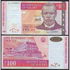 Malawi Malaui P-54a Fe 100 Kwacha 2005