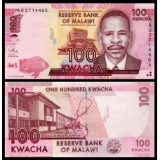 Malawi Malaui P-59b Fe 100 Kwacha 2013
