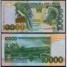 Saint Thomas & Prince São Tomé e Príncipe P-66c Fe 10.000 Dobras 2004