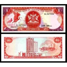 Trinidad & Tobago P-36d Fe 1 Dollar ND (1985)