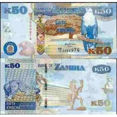 Zâmbia P-53a Fe 50 Kwacha 2012 Zâmbia P-53a Fe 50 Kwacha 2012