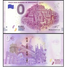 Zero Euro Paço dos Duques de Bragança 2019 Fe Oficial Zero Euro Paço dos Duques de Bragança 2019 Fe Oficial