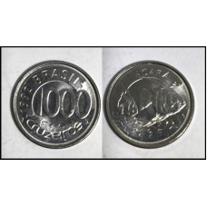 Brasil 1.000 Cruzeiros 1992 V-427 Fc Inox (673)